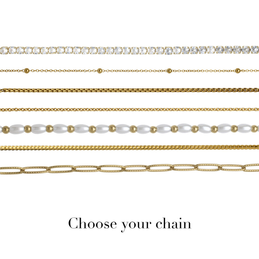 Mini Signature Name Bracelet (Gold)