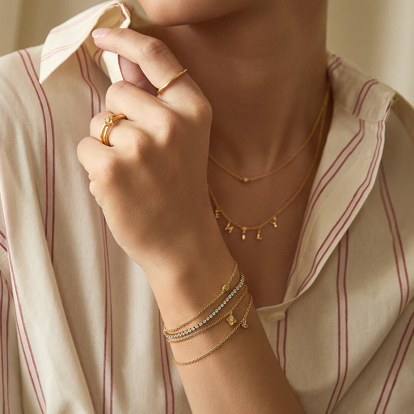 Fine Molten Ring (Gold)