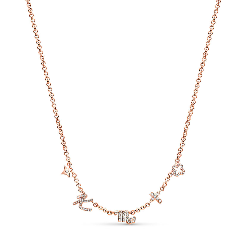 Made Mine Charm Necklace (Rose Gold)