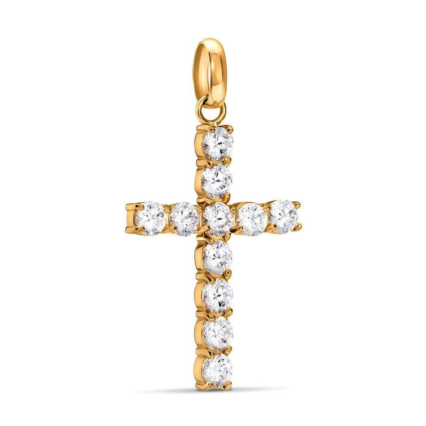 Entwine Initial Pendant (Gold)