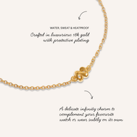 Made Mine Infinity Bracelet (Gold)