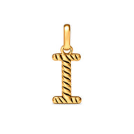 Entwine Initial Pendant (Gold)