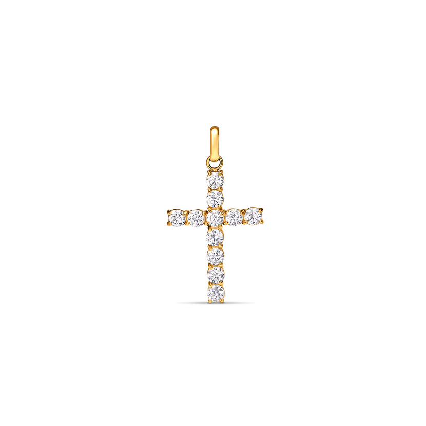 Entwine Initial Pendant (Gold)