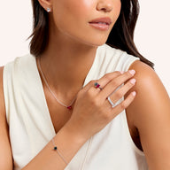 Custom Toi Et Moi Birthstone Legacy Ring (Silver)