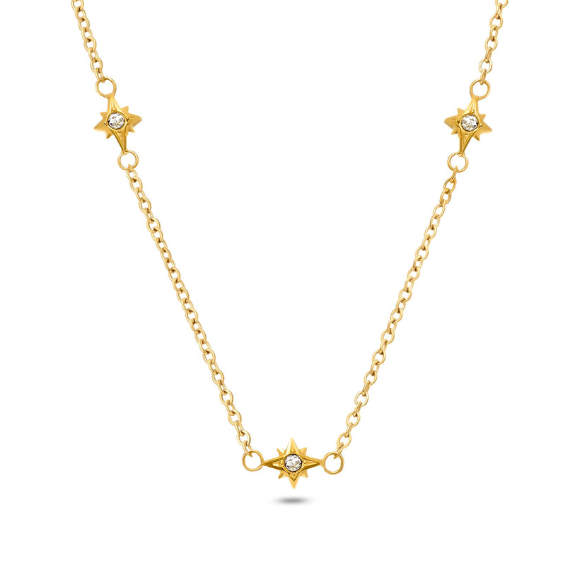 Written In The Stars Chain Necklace (Gold)