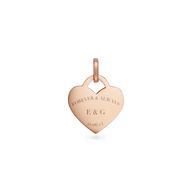 Heart Token Pendant (Rose Gold)