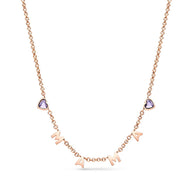 Made Mine Name Necklace - Rose Gold