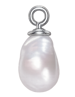 Written In The Sand Organic Pearl Charm (Silver)