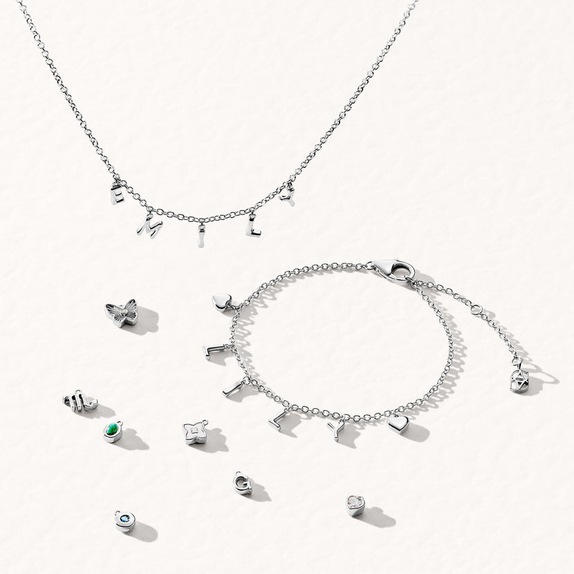 Made Mine Fine Charm Bracelet (Silver)