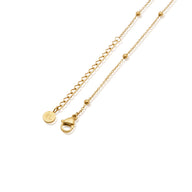 Sphere Chain Necklace (Gold)