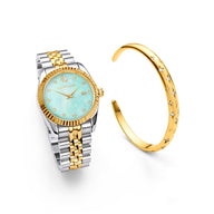 Moon & Back Bangle & Belgravia Watch Set