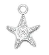 Written In The Sand Starfish Charm (Silver)