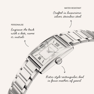 Classic Tank 33 Watch (Silver)