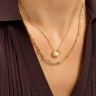 Vintage-Inspired Necklace Set (Gold)