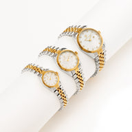 Mini Two Tone Pearl Link Belgravia 30 Watch