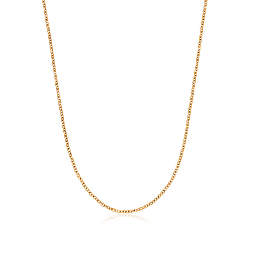Layering Fine Chain Necklace (Gold)
