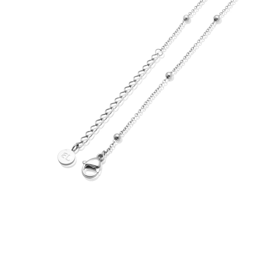 Initial Necklace (Silver)