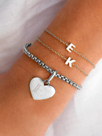 Initial Bracelet (Silver)