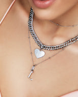 Initial Necklace (Silver)