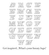 Own Way Statement Monogram Ring (Gold)