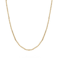 Layering Box Chain Necklace (Gold)
