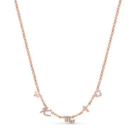 Made Mine Charm Necklace (Rose Gold)