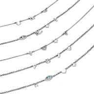 Made Mine Charm Necklace (Silver)