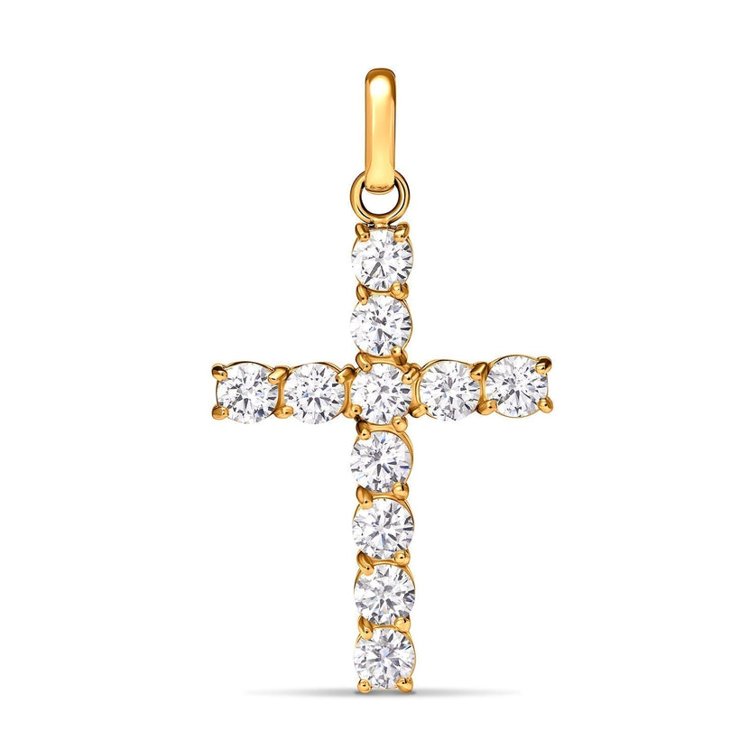 Entwine Initial Pendant (Gold)