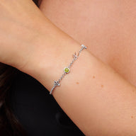 Made Mine Charm Bracelet (Silver)