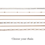 Mini Signature Name Bracelet (Rose Gold)