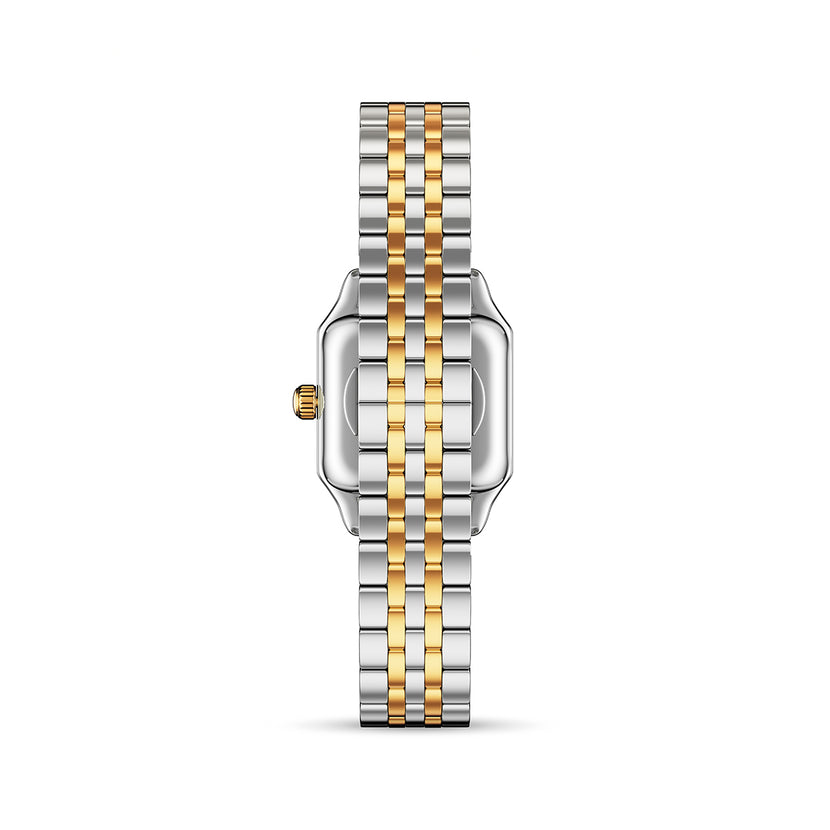 Onstate - Essence Pavé Two Tone 23 Watch (Gold/Silver)