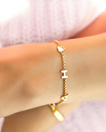 Made Mine Name Bracelet (Gold)