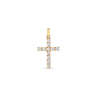 Entwine Initial Pendant (Gold)