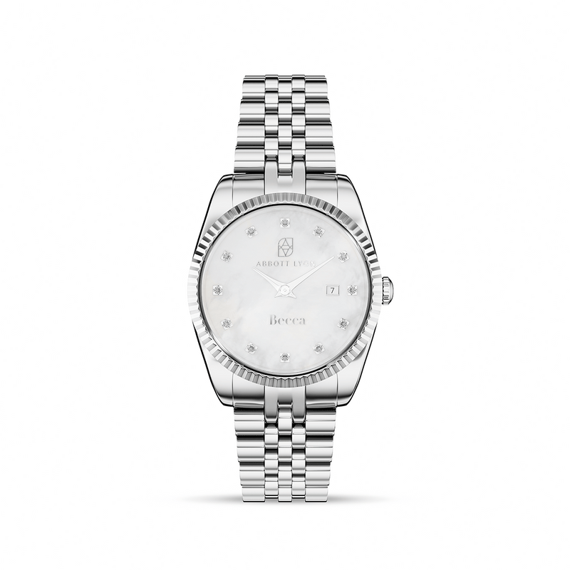 30mm Custom Belgravia Watch (Silver)