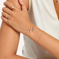 Custom Toi Et Moi Legacy Bracelet (Gold)