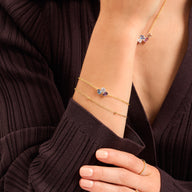 Custom Toi Et Moi Legacy Bracelet (Gold)