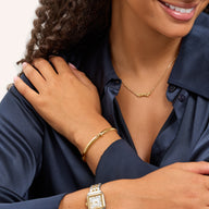 Script Name Bangle (Gold)