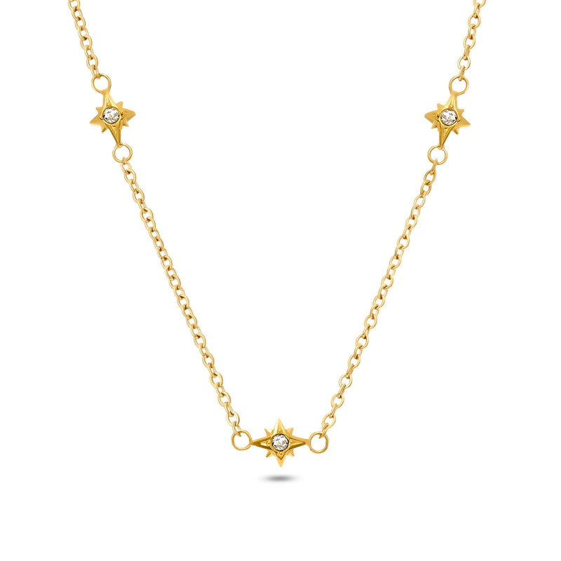 Written In The Stars Chain Necklace (Gold)