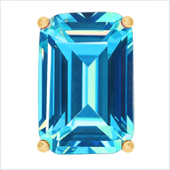 Emerald Cut Birthstone