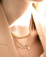 Mini Arabic Name Necklace (Gold)