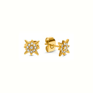 Written In The Stars Stud Earrings (Gold)