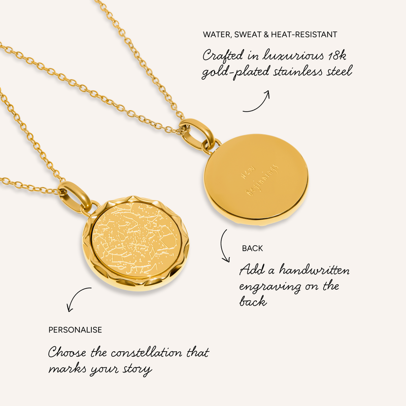 Coin Constellation Necklace (Gold)