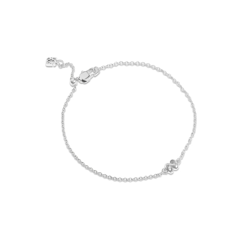 Made Mine Infinity Bracelet (Silver)