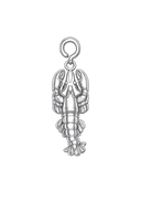 Written In The Sand Lobster Charm (Silver)
