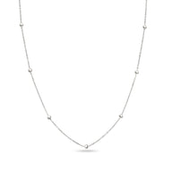 Mini Me Sphere Layering Chain (Silver)