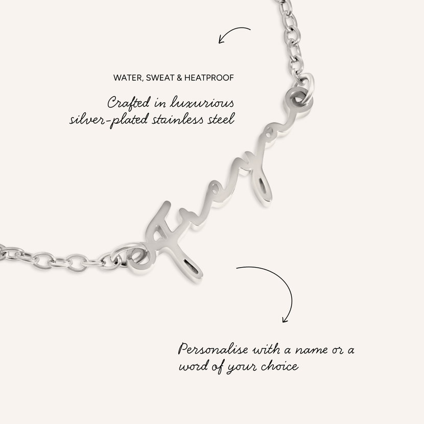 Layering Mini Me Sphere Chain Necklace (Silver)