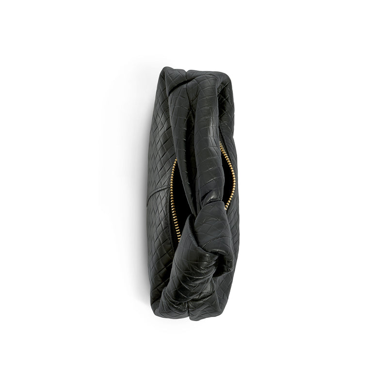 Vienna Mini Leather Bag (Black)