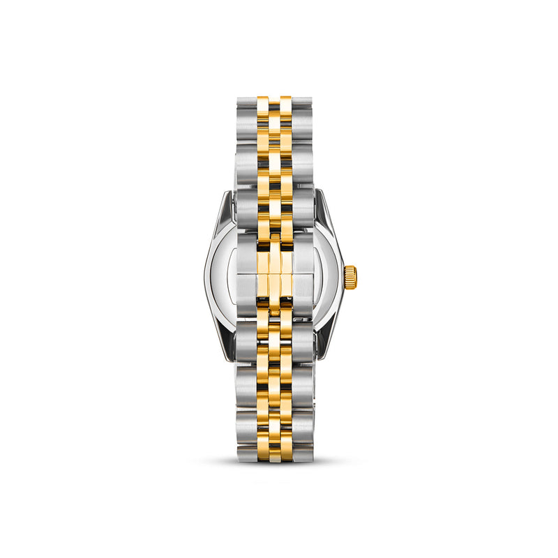 Mini Two Tone Pearl Link Belgravia 23 Watch - ENGRAVING TEST