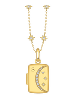 Written In The Stars Locket (Gold)