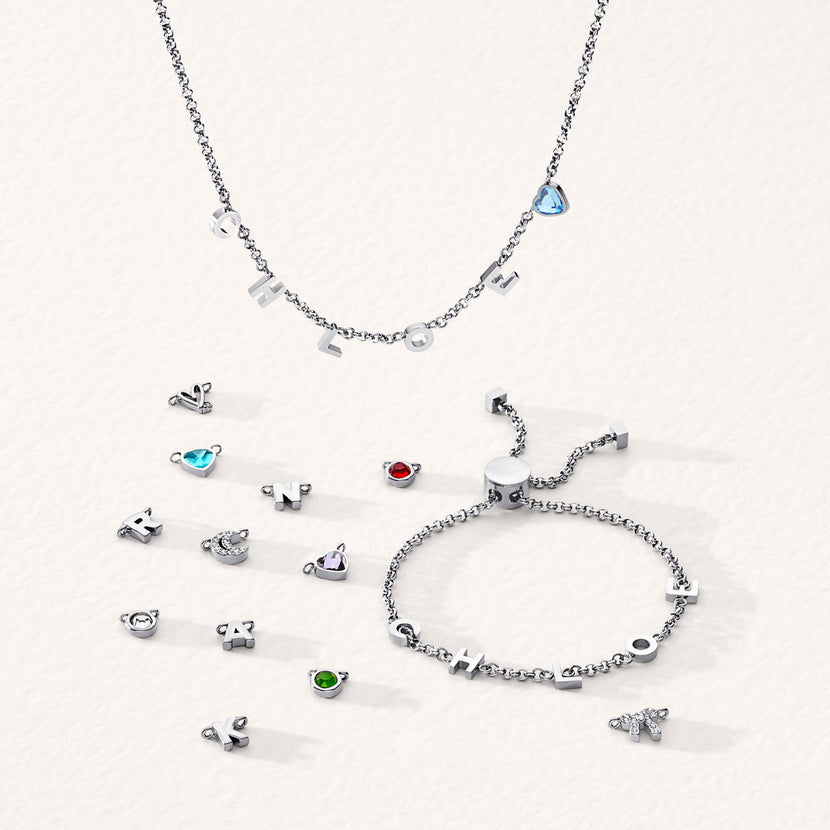 Custom Name Set (Silver)